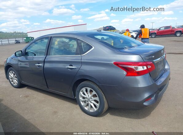 3N1AB7AP1JL631298 2018 NISSAN SENTRA Gray Vista interior trasera