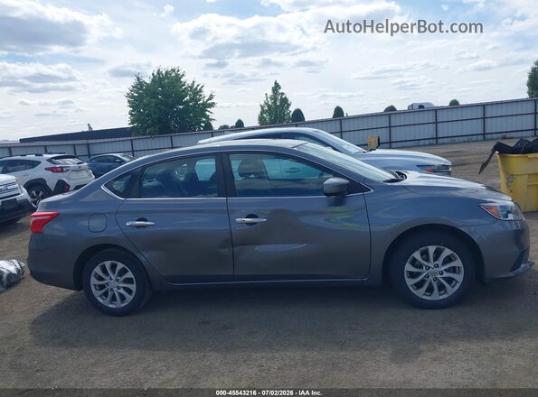 3N1AB7AP1JL631298 2018 NISSAN SENTRA Gray Vista del cuadro de instrumentos