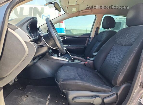 3N1AB7AP1JL639269 2018 NISSAN SENTRA Gray Սալոնի դիմացի տեսք