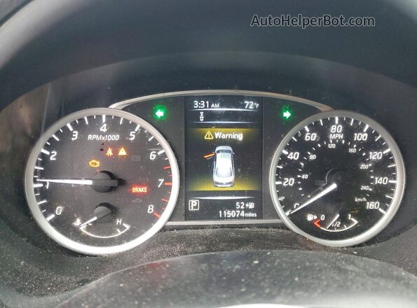 3N1AB7AP1JY221409 2018 NISSAN SENTRA White Սարքավորումների վահանակի տեսք