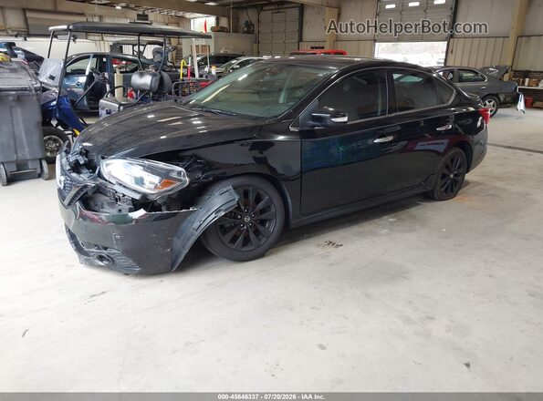 3N1AB7AP1JY236279 2018 NISSAN SENTRA Black Przód lewy