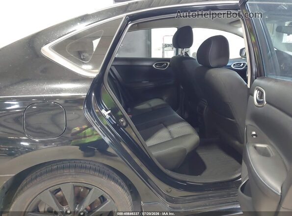 3N1AB7AP1JY236279 2018 NISSAN SENTRA Black Widok naklejki z numerem VIN