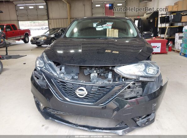 3N1AB7AP1JY236279 2018 NISSAN SENTRA Black Widok zestawu wskaźników