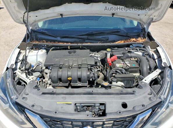 3N1AB7AP1JY244219 2018 NISSAN SENTRA Белый Вид подкапотного пространства