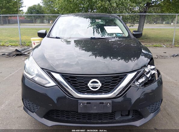 3N1AB7AP1JY270304 2018 NISSAN SENTRA Black Вид щитка приладів