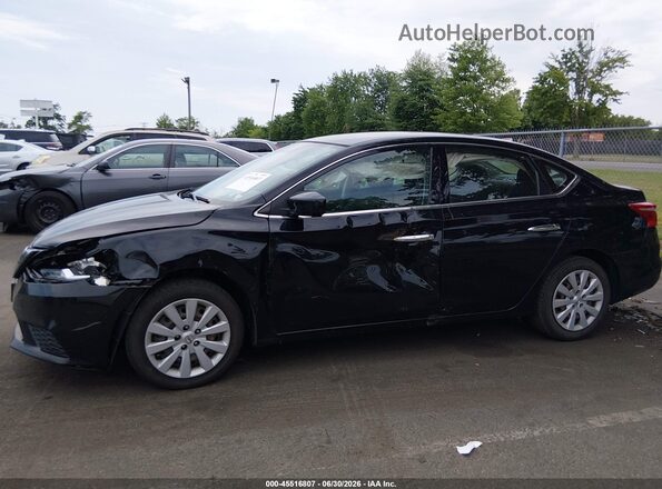 3N1AB7AP1JY270304 2018 NISSAN SENTRA Black Вид спереду