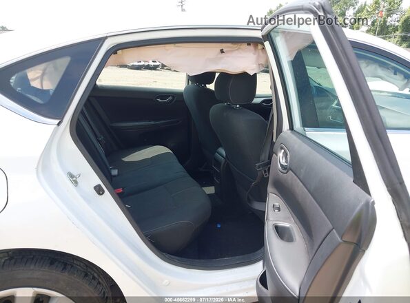 3N1AB7AP1JY271386 2018 NISSAN SENTRA White VIN კოდის სტიკერის ხედი