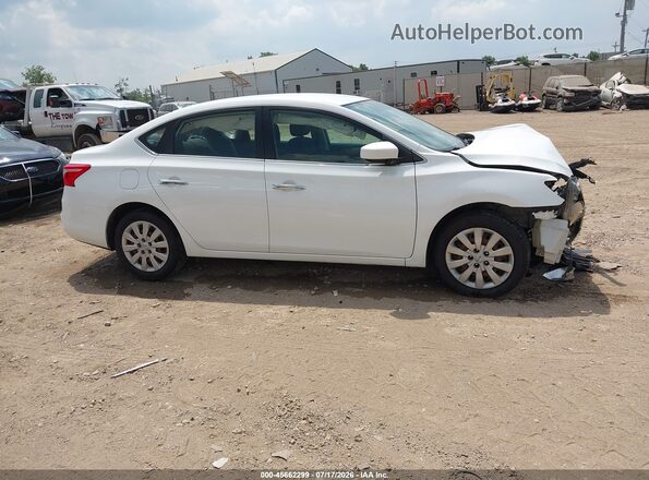 3N1AB7AP1JY271386 2018 NISSAN SENTRA White უკანა სალონის ხედი