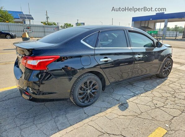 3N1AB7AP1JY271534 2018 NISSAN SENTRA Black Rear right
