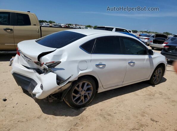 3N1AB7AP1JY274286 2018 NISSAN SENTRA White Задня права чверть