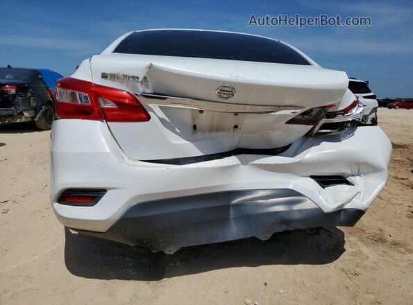 3N1AB7AP1JY274286 2018 NISSAN SENTRA White Вид ззаду