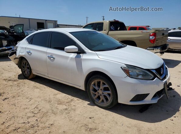 3N1AB7AP1JY274286 2018 NISSAN SENTRA White Передня права чверть