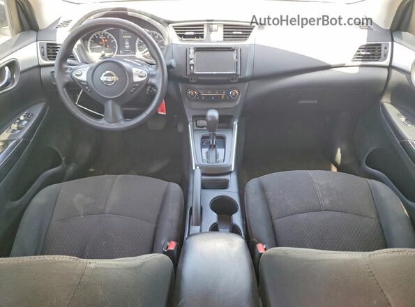 3N1AB7AP1JY274286 2018 NISSAN SENTRA White Вид панелі приладів