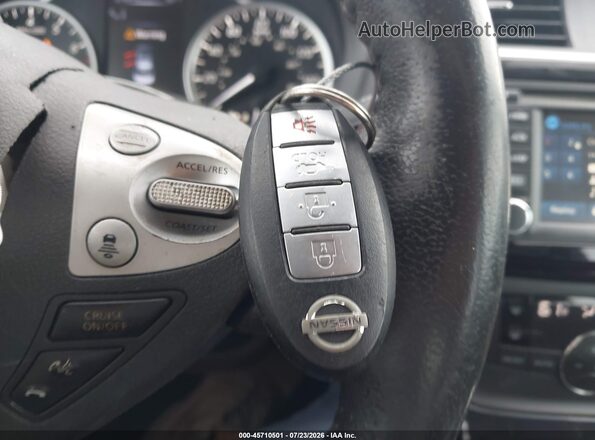 3N1AB7AP1JY274319 2018 NISSAN SENTRA Gray Widok deski rozdzielczej