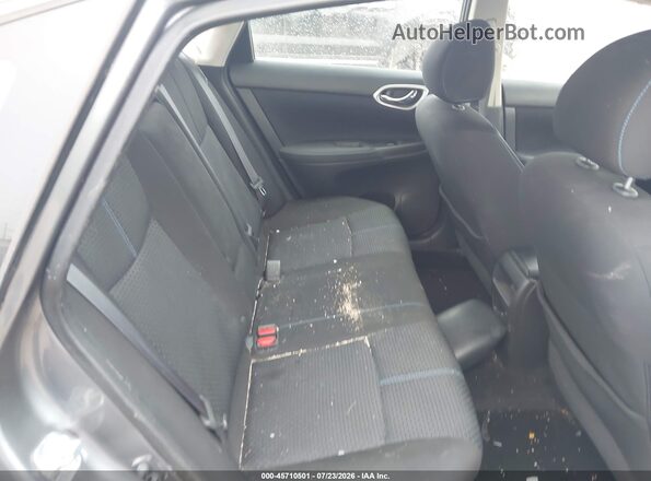3N1AB7AP1JY274319 2018 NISSAN SENTRA Gray Widok naklejki z numerem VIN