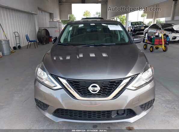 3N1AB7AP1JY282369 2018 NISSAN SENTRA Серый Вид задней части салона