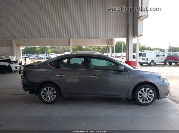 3N1AB7AP1JY282369 2018 NISSAN SENTRA Серый Панорамный вид салона 360°