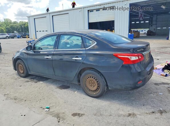 3N1AB7AP1JY286244 2018 NISSAN SENTRA Black Задня ліва чверть
