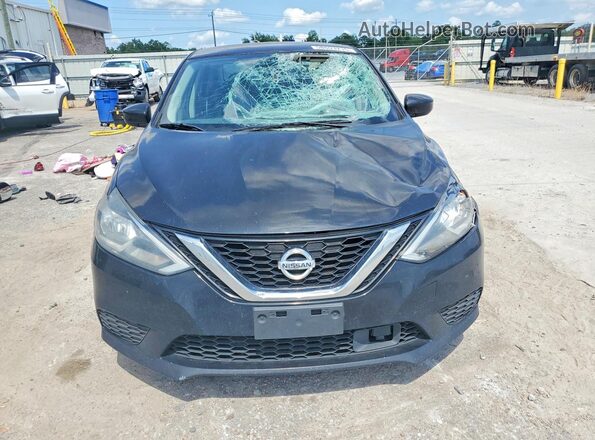3N1AB7AP1JY286244 2018 NISSAN SENTRA Black Вид спереду