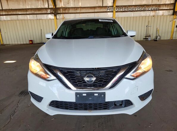 3N1AB7AP1JY286440 2018 NISSAN SENTRA White Դիմացի տեսք
