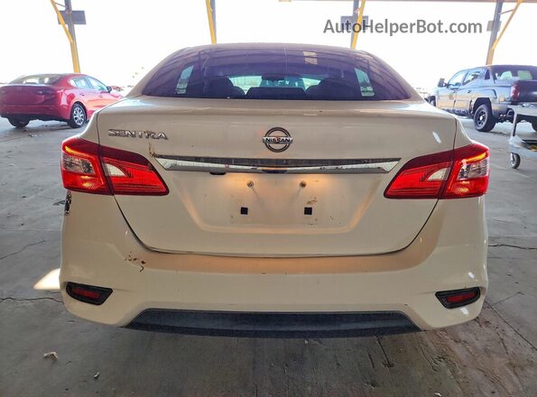 3N1AB7AP1JY286440 2018 NISSAN SENTRA White Հետևի տեսք