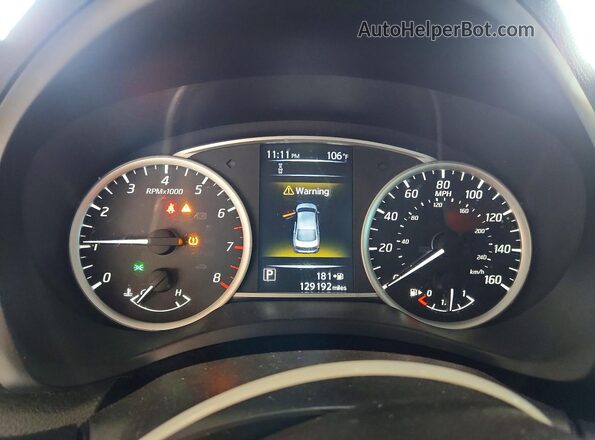 3N1AB7AP1JY286440 2018 NISSAN SENTRA White Սարքավորումների վահանակի տեսք
