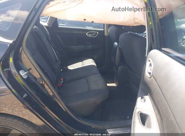 3N1AB7AP1JY299334 2018 NISSAN SENTRA Black VIN კოდის სტიკერის ხედი