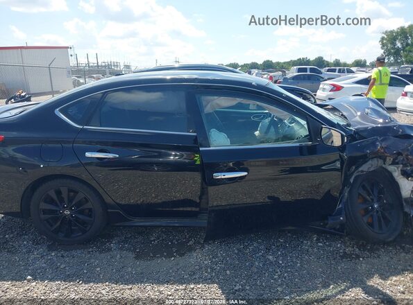 3N1AB7AP1JY299334 2018 NISSAN SENTRA Black სალონის 360-გრადუსიანი ხედი