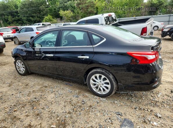 3N1AB7AP1JY304354 2018 NISSAN SENTRA Black Հետևի ձախ