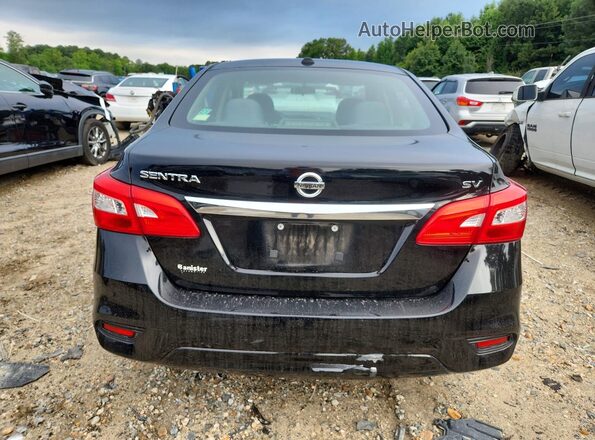 3N1AB7AP1JY304354 2018 NISSAN SENTRA Black Հետևի տեսք