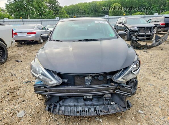 3N1AB7AP1JY304354 2018 NISSAN SENTRA Black Դիմացի տեսք