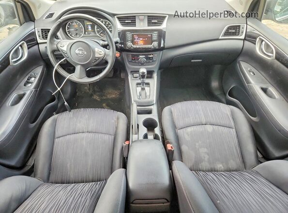 3N1AB7AP1JY304354 2018 NISSAN SENTRA Black Առջևի վահանակի տեսք