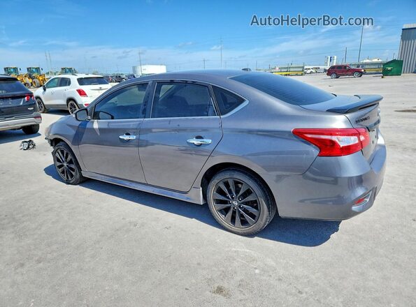 3N1AB7AP1JY312535 2018 NISSAN SENTRA Gray Rear left