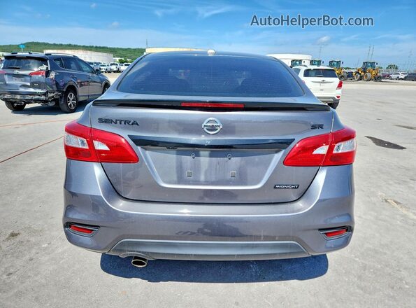 3N1AB7AP1JY312535 2018 NISSAN SENTRA Gray Rear view