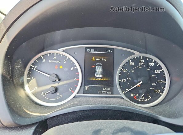3N1AB7AP1JY312535 2018 NISSAN SENTRA Gray Instrument cluster view