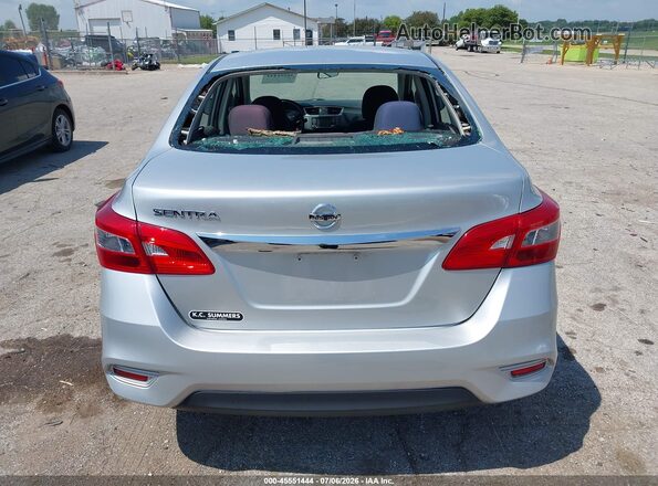 3N1AB7AP1JY333112 2018 NISSAN SENTRA Silver 