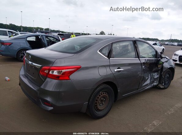 3N1AB7AP1JY334289 2018 NISSAN SENTRA Gray უკანა მარჯვენა
