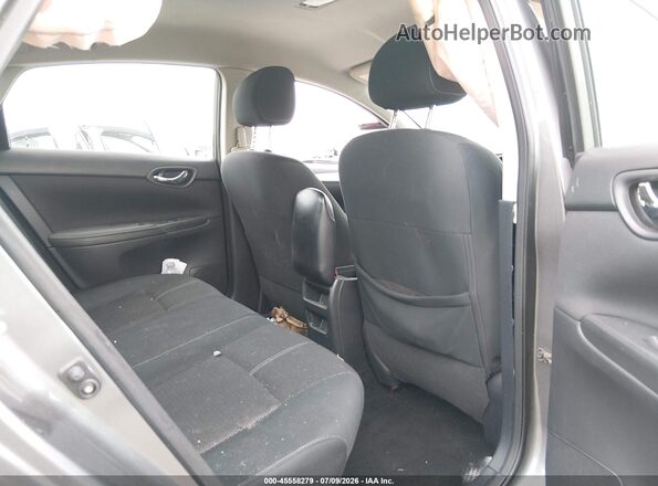 3N1AB7AP1JY334289 2018 NISSAN SENTRA Gray VIN კოდის სტიკერის ხედი
