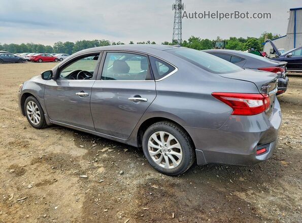 3N1AB7AP1JY348578 2018 NISSAN SENTRA Gray Задня ліва чверть
