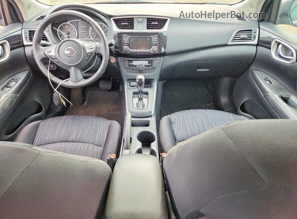 3N1AB7AP1JY348578 2018 NISSAN SENTRA Gray Вид панелі приладів