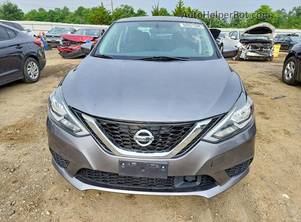 3N1AB7AP1JY348578 2018 NISSAN SENTRA Gray Вид спереду