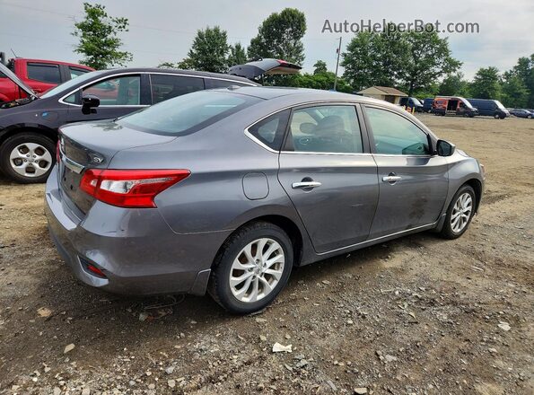3N1AB7AP1JY348578 2018 NISSAN SENTRA Gray Задня права чверть