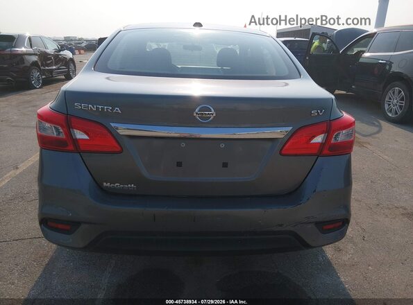 3N1AB7AP1KL602739 2019 NISSAN SENTRA Серый 