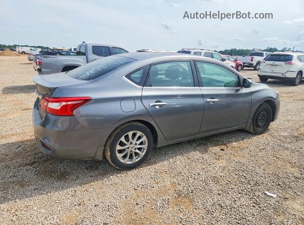 3N1AB7AP1KY212663 2019 NISSAN SENTRA Gray Tył prawy