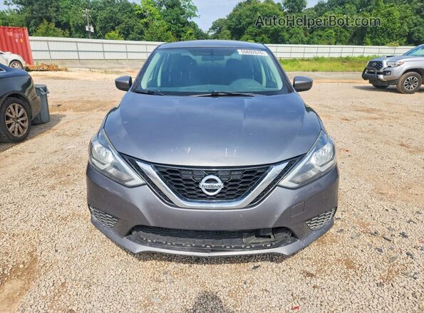 3N1AB7AP1KY212663 2019 NISSAN SENTRA Gray Widok z przodu