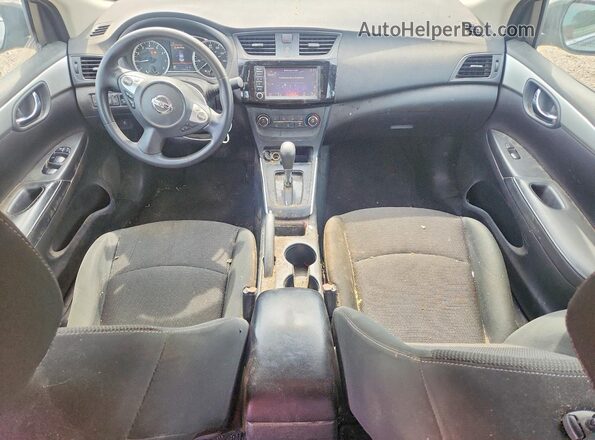 3N1AB7AP1KY212663 2019 NISSAN SENTRA Gray Widok deski rozdzielczej