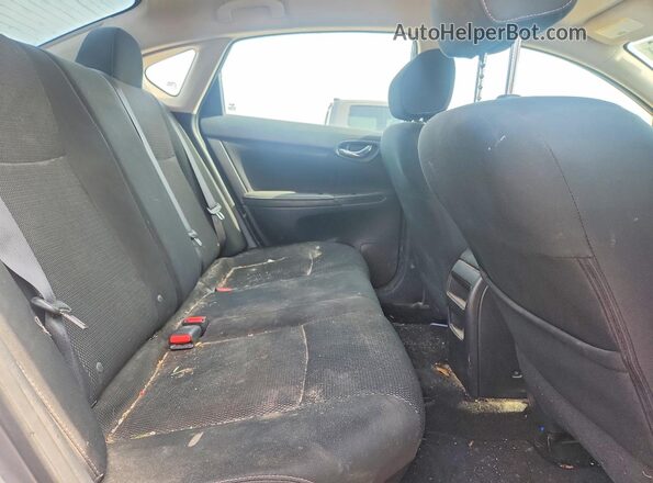 3N1AB7AP1KY212663 2019 NISSAN SENTRA Gray Widok tylnych siedzeń
