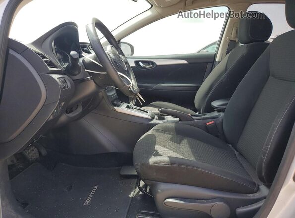 3N1AB7AP1KY225719 2019 NISSAN SENTRA Silver Սալոնի դիմացի տեսք