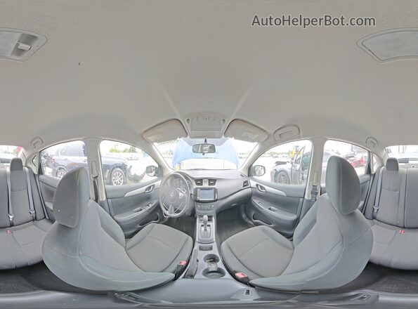 3N1AB7AP1KY232105 2019 NISSAN SENTRA Синий Вид наклейки с VIN-кодом