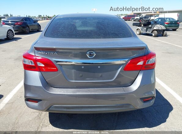 3N1AB7AP1KY233464 2019 NISSAN SENTRA Gray 